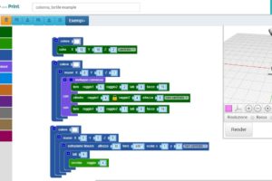 code and print slicer