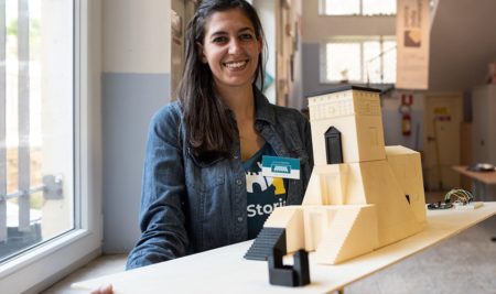 Hi-Storia Orsogna con il dispositivo sulla torre di Bene
